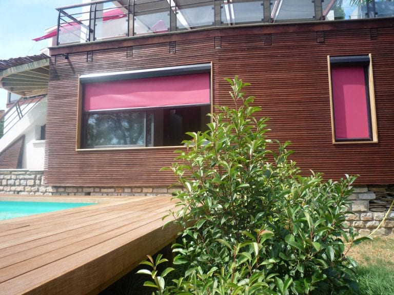 Fermeture de pergola